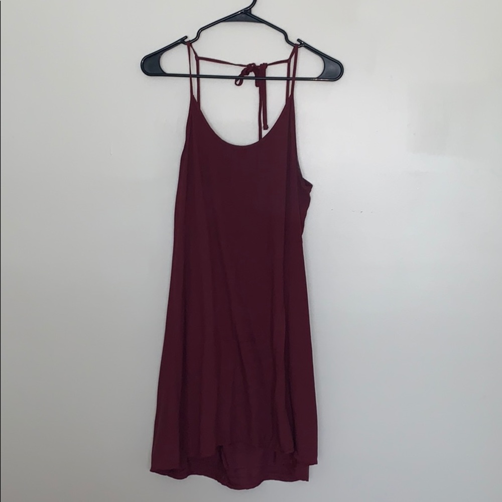 Brandy Melville Casual Burgundy / Maroon Dress